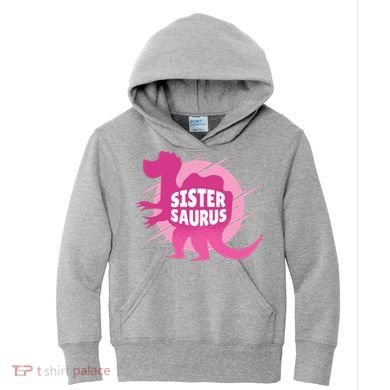 Sister Saurus Kids Hoodie