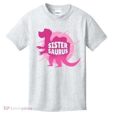 Sister Saurus Kids T-Shirt