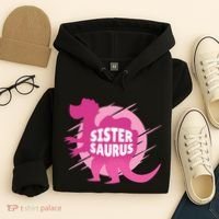 Sister Saurus Hoodie thumb 4