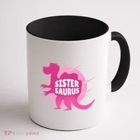 Sister Saurus Coffee Mug thumb 1