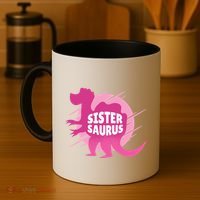 Sister Saurus Coffee Mug thumb 4