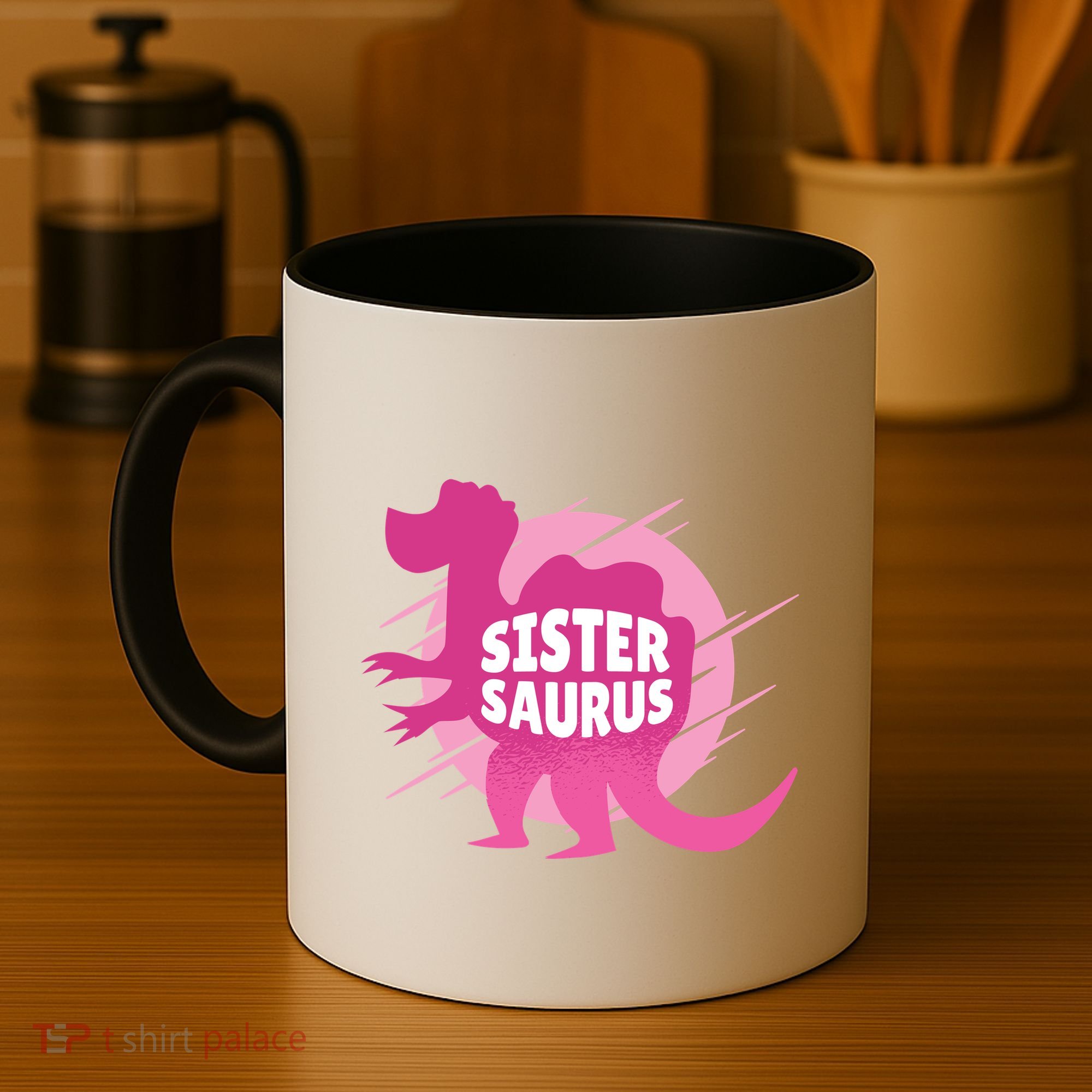 Sister Saurus Coffee Mug