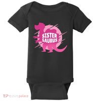 Sister Saurus Baby Bodysuit thumb 0