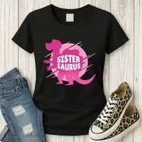 Sister Saurus Women's T-Shirt thumb 3
