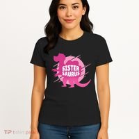 Sister Saurus Women's T-Shirt thumb 4