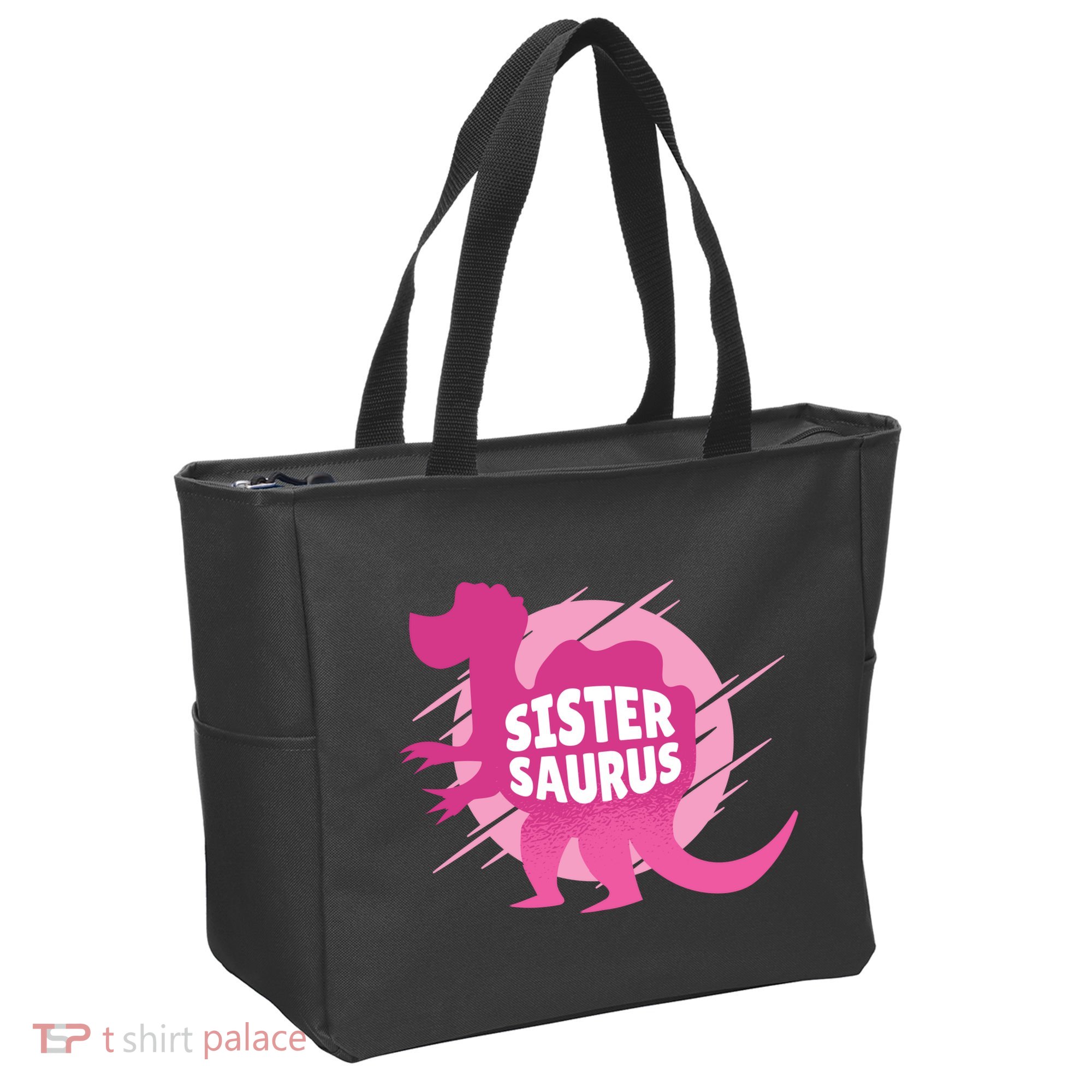 Sister Saurus Tote Bag