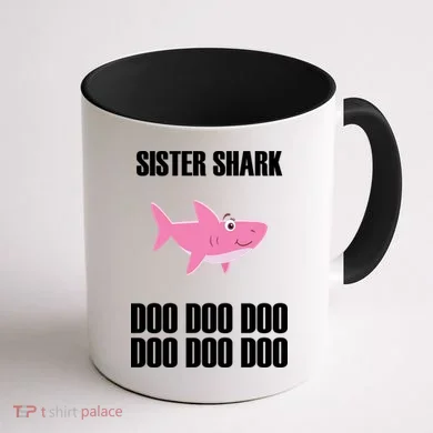 Sister Shark Doo Coffee Mug back