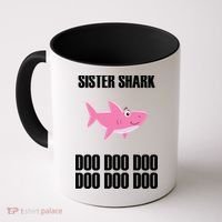 Sister Shark Doo Coffee Mug thumb 0