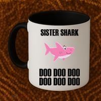 Sister Shark Doo Coffee Mug thumb 2