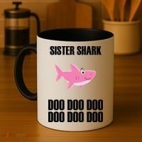 Sister Shark Doo Coffee Mug thumb 4