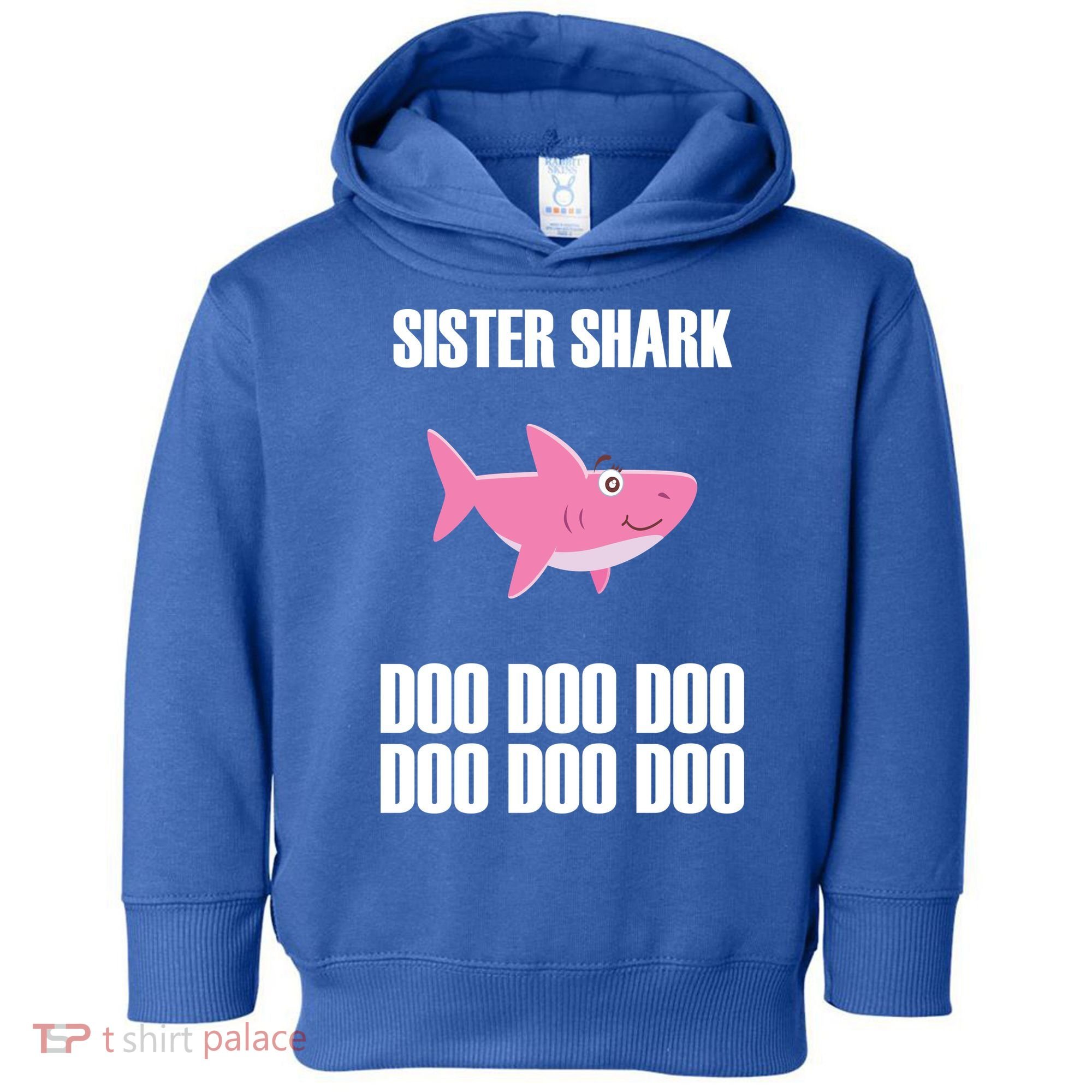 Sister Shark Doo Toddler Hoodie