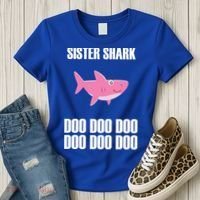 Sister Shark Doo Women's T-Shirt thumb 3