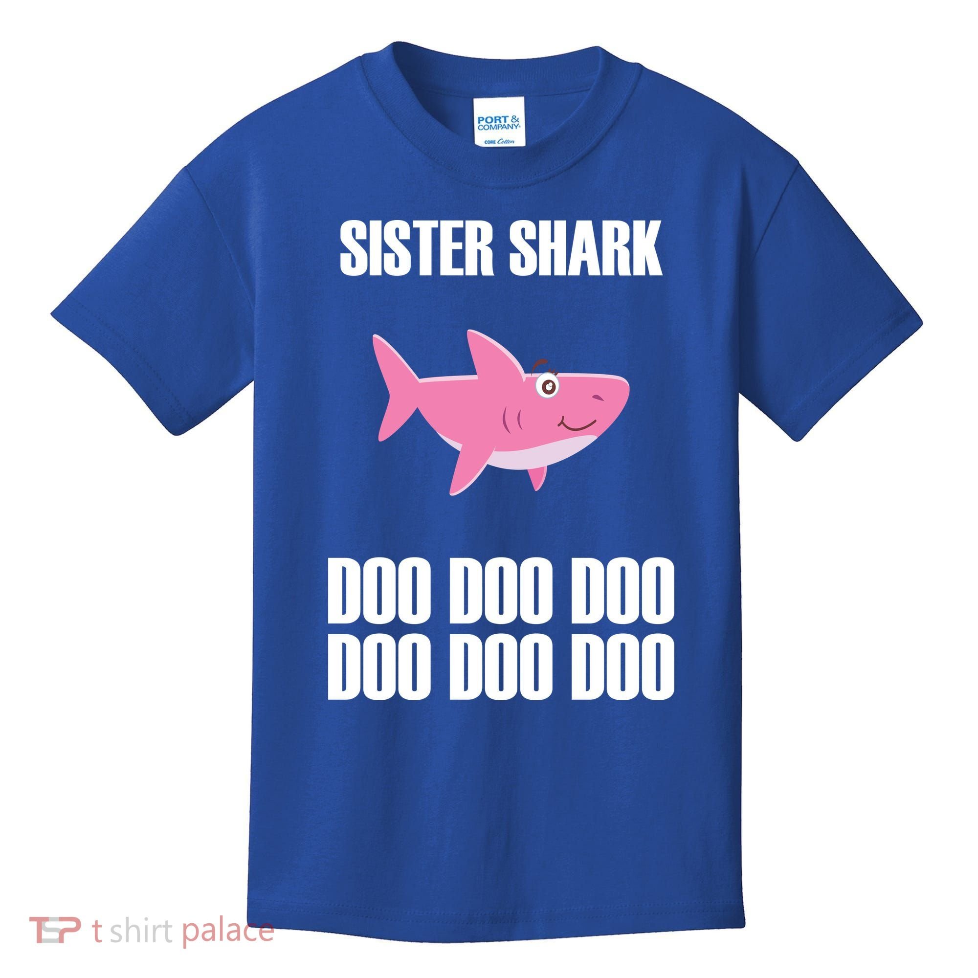 Sister Shark Doo Kids T-Shirt