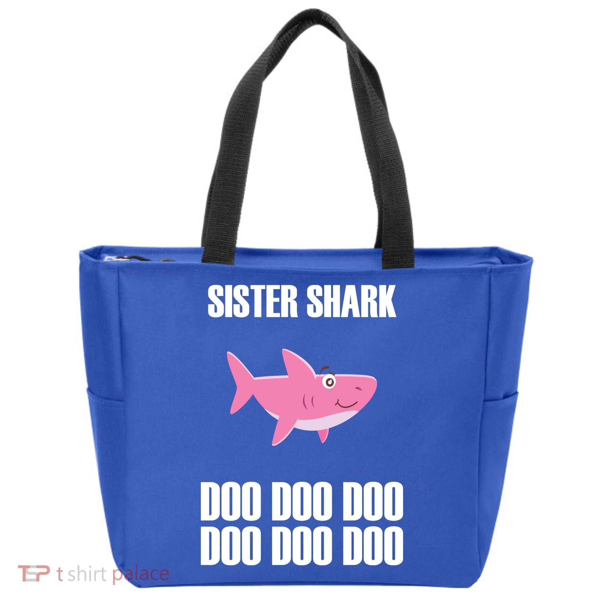 Sister Shark Doo Tote Bag