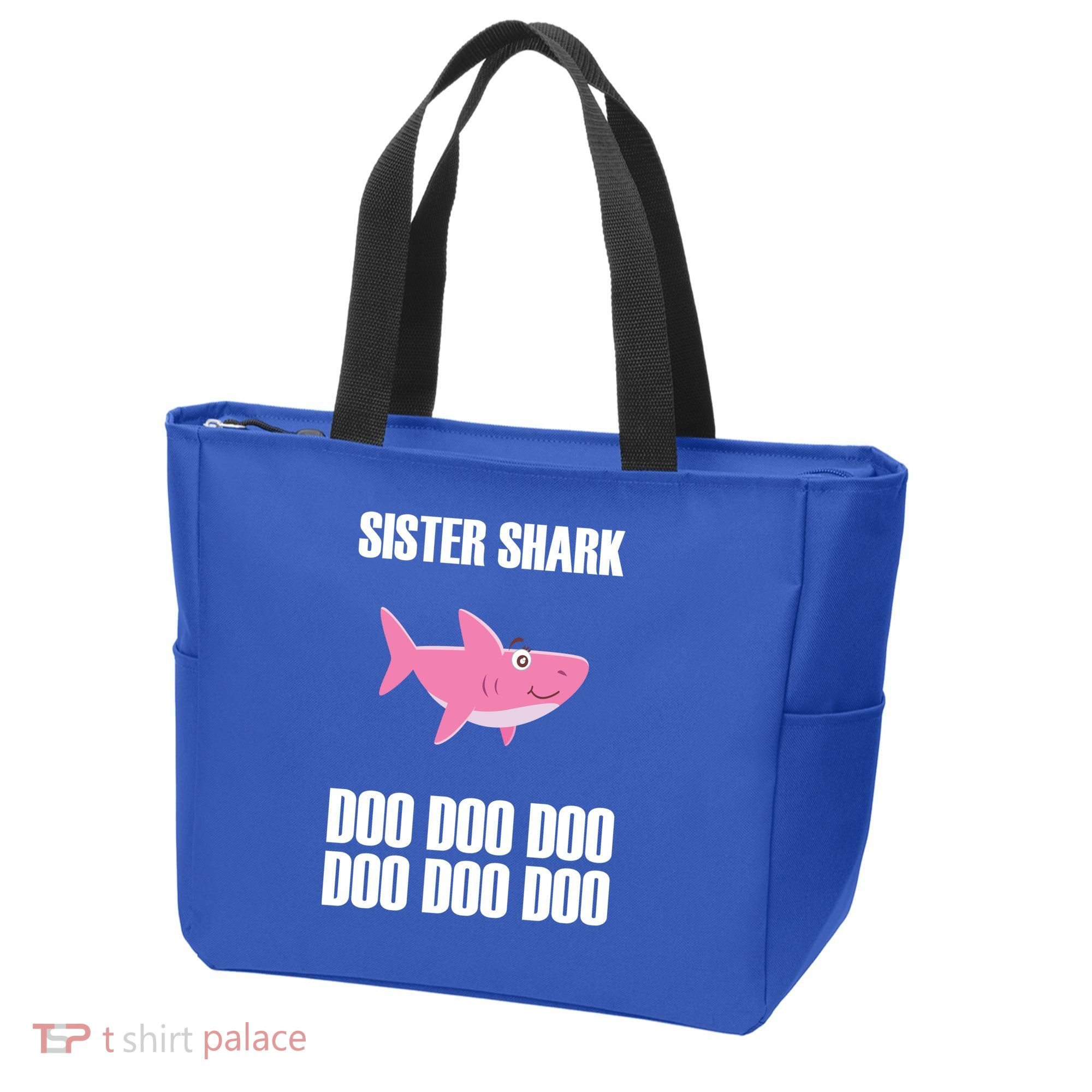 Sister Shark Doo Tote Bag