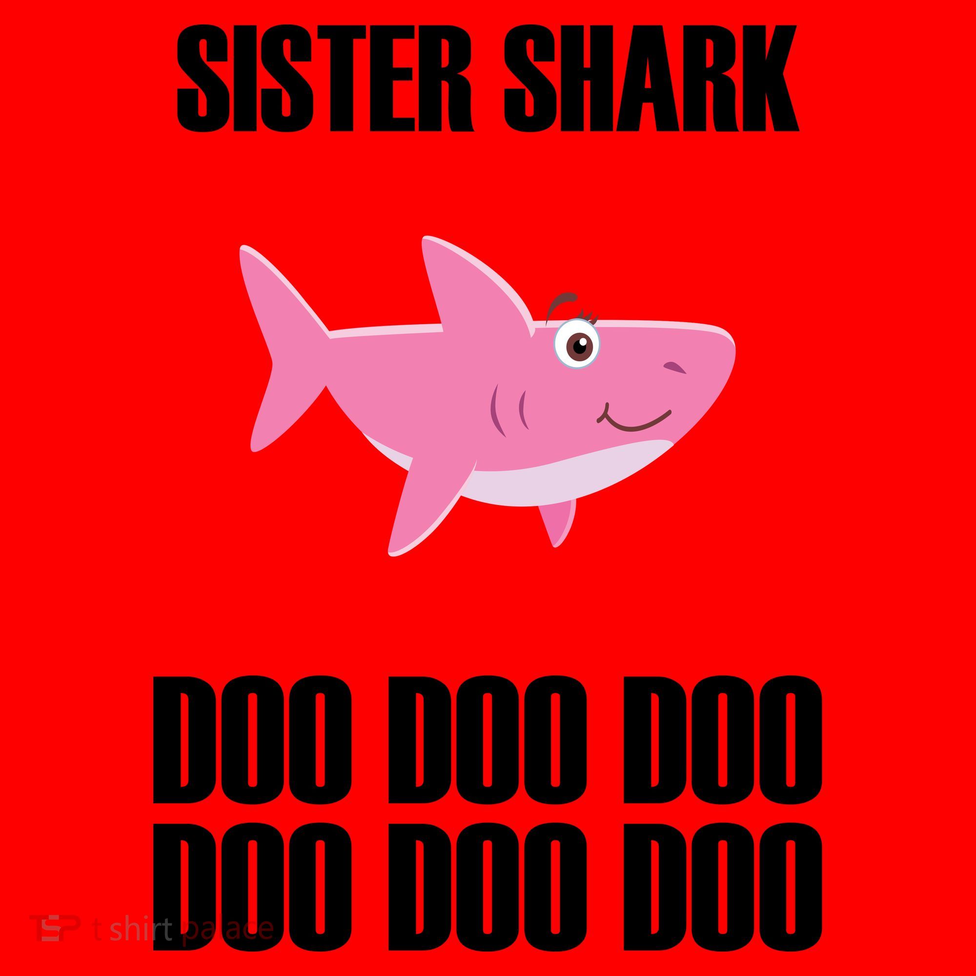 Sister Shark Doo Santa Hat