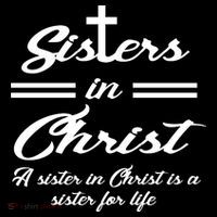 Sisters In Christ Sister For Life Women's Tank Top thumb 5