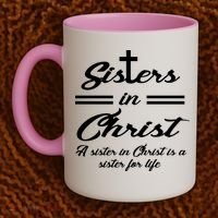 Sisters In Christ Sister For Life Coffee Mug thumb 2