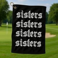Sisters James Sisters Golf Towel thumb 1