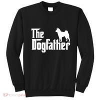 Shiba Inu The Dogfather Dog Dad Papa Sweatshirt thumb 0