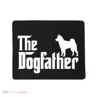Shiba Inu The Dogfather Dog Dad Papa Mousepad thumb 0