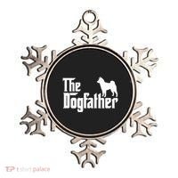 Shiba Inu The Dogfather Dog Dad Papa Ornament thumb 0