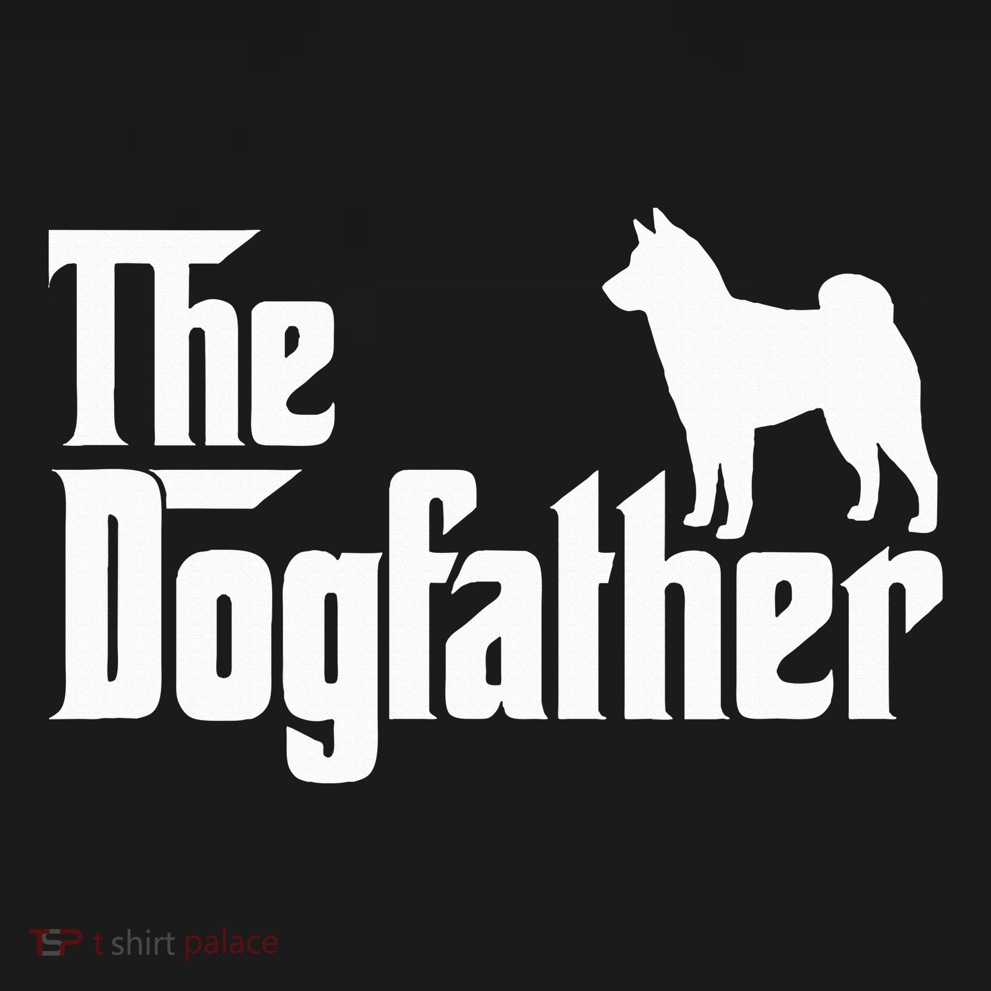 Shiba Inu The Dogfather Dog Dad Papa Women's Tank Top