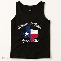 Someone In Texas Loves Me Texas Texan Love Tank Top thumb 2