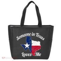 Someone In Texas Loves Me Texas Texan Love Tote Bag thumb 0