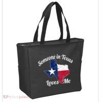 Someone In Texas Loves Me Texas Texan Love Tote Bag thumb 2
