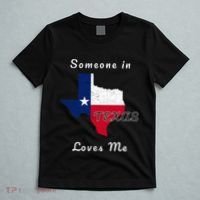 Someone In Texas Loves Me Travel Cute State Logo T-Shirt thumb 5