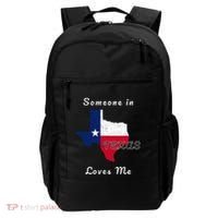 Someone In Texas Loves Me Travel Cute State Logo Backpack thumb 0