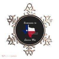 Someone In Texas Loves Me Travel Cute State Logo Ornament thumb 0