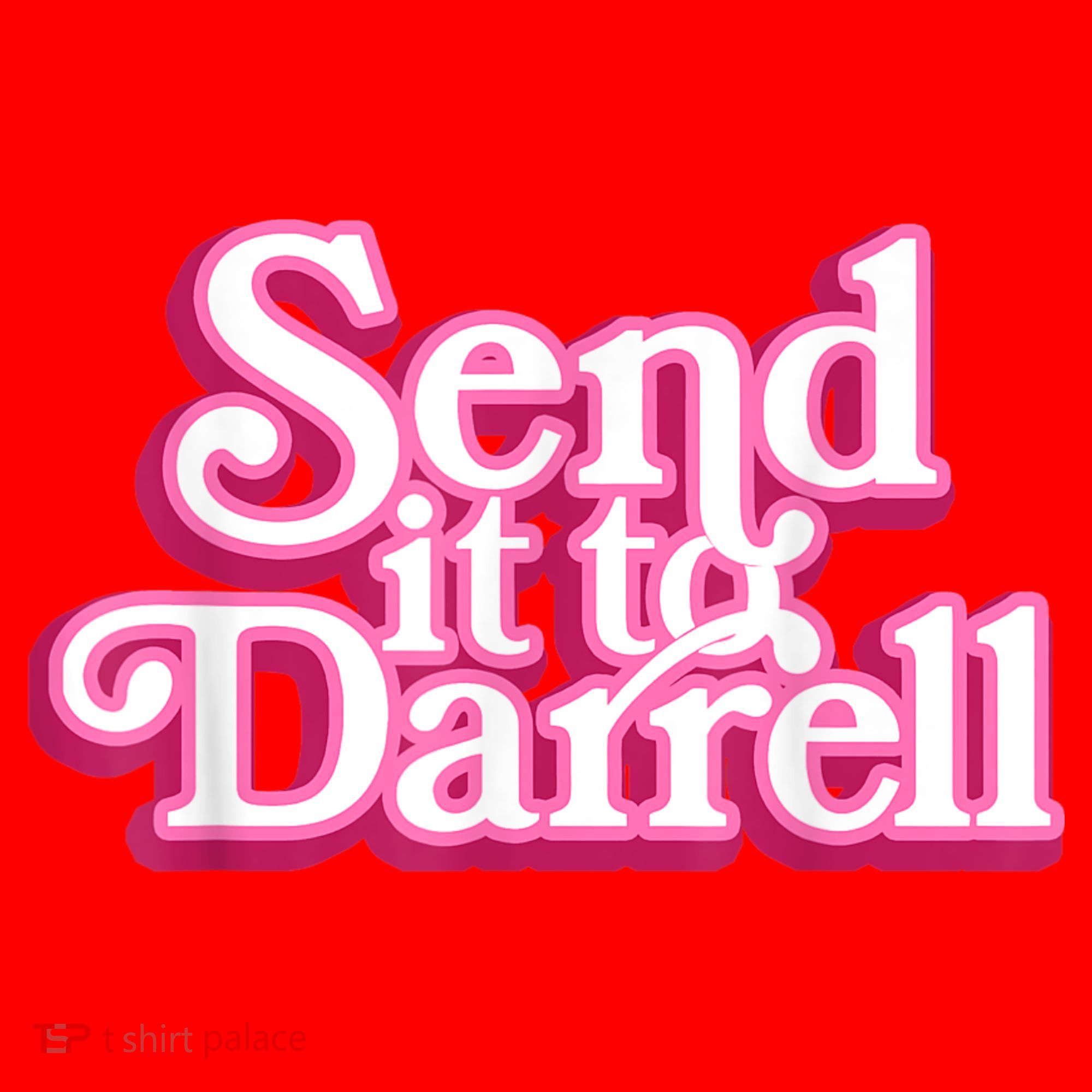 Send It To Darrell Santa Hat