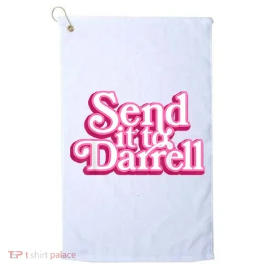 Send It To Darrell Golf Towel