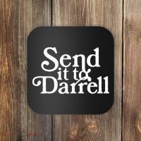 Send It To Darrell Funny Saying Coaster thumb 0