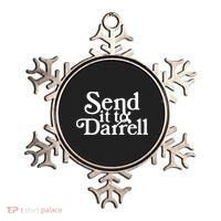 Send It To Darrell Funny Saying Ornament thumb 0