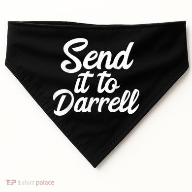 Send It To Darrell USA-Made Doggie Bandana