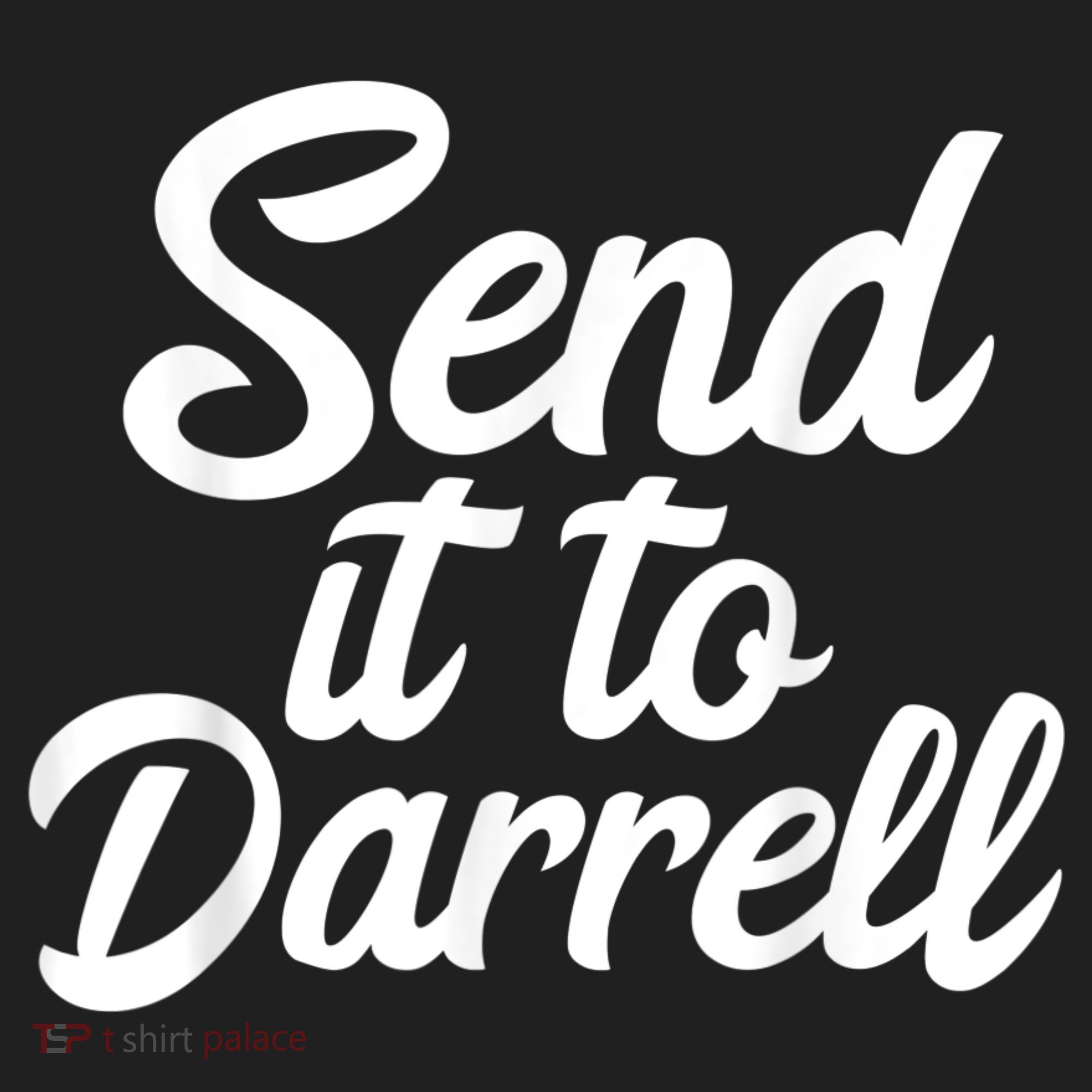 Send It To Darrell Golf Towel