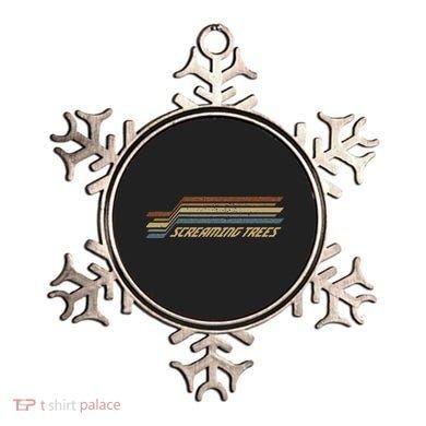 Sitting In Trees And Screaming Retro Stripes Vintage Music Ornament