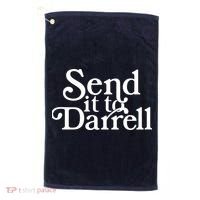 Send It To Darrell Golf Towel thumb 0