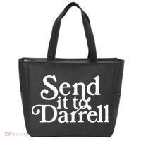 Send it to Darrell Funny Saying Tote Bag thumb 0
