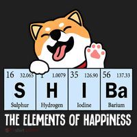 Shiba Inu Table Of Elements Happiness Shiba Inu Gift Women's Sweatshirt thumb 2