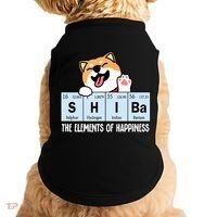 Shiba Inu Table Of Elements Happiness Shiba Inu Gift Doggie Tank thumb 0