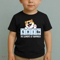 Shiba Inu Table Of Elements Happiness Shiba Inu Gift Toddler T-Shirt thumb 2