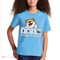 Shiba Inu Table Of Elements Happiness Shiba Inu Gift Kids T-Shirt thumb 2