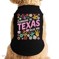 Someone In Texas Loves Me Doggie Tank thumb 0