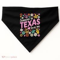 Someone In Texas Loves Me USA-Made Doggie Bandana thumb 0