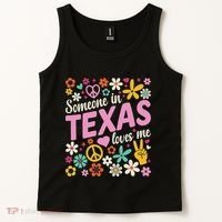 Someone In Texas Loves Me Tank Top thumb 2