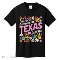 Someone In Texas Loves Me Kids T-Shirt thumb 0